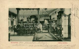 Munkács Café Csillag interior