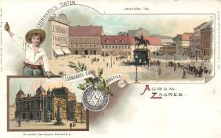 Zagreb, Leonhardi´s ink litho