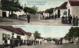 Németgyirót with Bleier´s shop