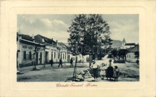 Torna main street with the tobacconist shop of Steinberger