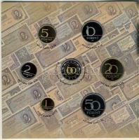 2002. 1Ft-100Ft 8klf db, szettben, benne 100Ft "Kossuth" T:PP Csak 3000db!