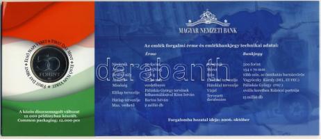 2006. 50Ft "1956-os forradalom" + 500Ft bankjegy "1956-os forradalom" díszcsomag...
