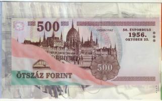 2006. 50Ft "1956-os forradalom" + 500Ft bankjegy "1956-os forradalom" díszcsomag...