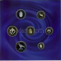 2007. 1Ft-100Ft 8klf db, szettben, benne 50Ft "50 éves a Római Szerződés" T:PP Csak 5000db...