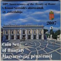 2007. 1Ft-100Ft 8klf db, szettben, benne 50Ft "50 éves a Római Szerződés" T:PP Csak 5000db...