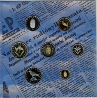 2006. 1Ft-100Ft "1956-os Forradalom" 7klf db dísztokos szettben T:PP Csak 5000db!