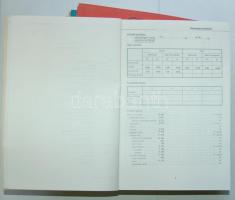 17db Fürdő törzslap, közte sok már nem létező strand és fürdő leírása képekkel és alaprajzokkal