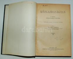 1925/1932 Heller Farkas: Közgazdaságtan I-II. kötet - Elméleti közgazdaságtan és Közgazdasági politi...