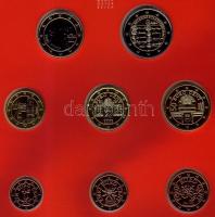 Ausztria 2005. 1c-2 8klf db szettben T:1
Austria 2005. 1 cent- 2 Euro Austrian coin set C:Unc