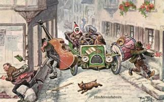 Automobile, humour s: Arthur Thiele