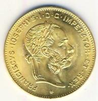 Ausztria 1892. 4Fl Au "Ferenc József" (3.22g) T:1- /  Austria 1892. 4 Florin-10 Frank Au "Franz Joseph I" (3.22g) C:AU