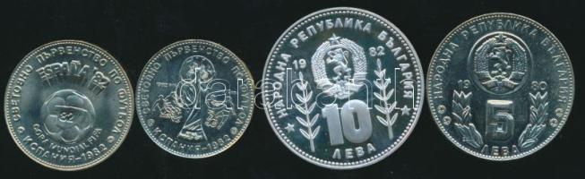 Bulgária 1980. 1L "Labdarúgó VB" + 2L "Labdarúgó VB" + 5L "Labdarúgó VB&quo...