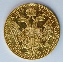 Ausztria 1915. 1D Au "Ferenc József" (3.49g) utánveret T:PP / 
Austria 1915. 1 Ducat Au &q...