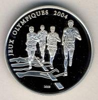 Togo 2003. 1000Fr Ag "Olimpia 2004" T:PP
Togo 2003. 1000 Francs Ag "Olympic Games 200...