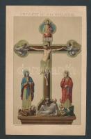 cca 1850-1910 7 db rézkarc és litho nyomat / 7 etchings