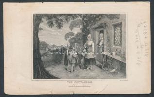 cca 1850-1900 6 db rézkarc / 6 etchings