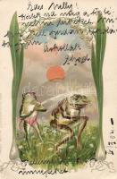 Frogs Emb. litho
