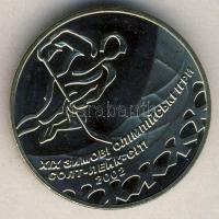 Ukrajna 2001. 2H CuNi "Olimpia Salt Lake City-jégkorong" 25000db! + 10H Ag "Olympics ...
