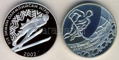 Bulgária 2001. 10L Ag "Téli Olimpia 2002" T:PP 25000db!
Bulgaria 2001. 10 Leva Ag "Wi...