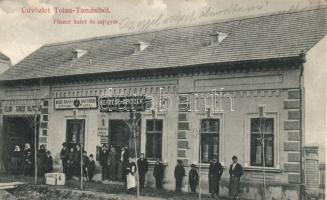 Tamási sajtgyár, Strausz Antal dohány nagyárudája és a Kertész-Spitzer fűszerkereskedés