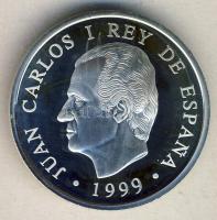 Spanyolország 1999. 1000P Ag "Nyári Olimpia 2000" T:PP
Spain 1999. 1000 Pesetas Ag "O...