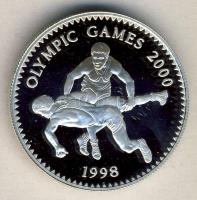 Mongólia 1998. 500T Ag "Olimpia 2000-box" T:PP /
Mongolia 1998. 500 Tugrik Ag "Olympi...