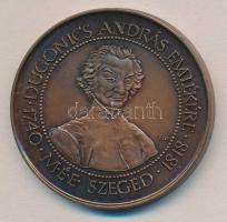 1988. "MÉE - Dugonics András / Első magyar regény / Szeged" Br emlékérem T:1