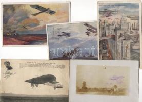 1909-1921 Repülők 5db