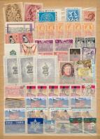 140 db (56 klf) magyar és külföldi levélzáró bélyeg