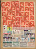 140 db (56 klf) magyar és külföldi levélzáró bélyeg