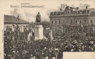 Hódmezővásárhely Kossuth tér, nemzeti ünnep
