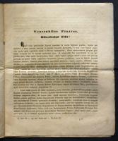 1851 Sermo Pastoralis Stephanus Moyses... Az besztercebányai püspök tízéves hivatali jubileumán mond...