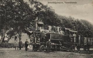 Biharnagybajom vasútállomás, gőzös