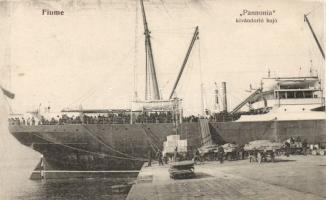 Fiume Pannonia immigration ship (non pc)