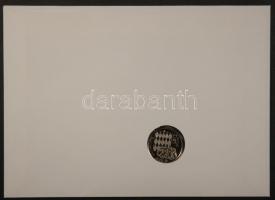 Monaco 1986. 1Fr III. Rainier bélyeges érmés borítékon alkalmi bélyegzéssel, ismertetővel T:1
Monaco...