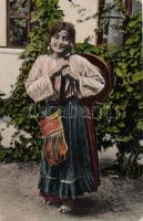 Gypsy girl from Dicsőszentmárton, Divald