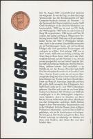 NSZK 1988. "Olimpiai játékok - Steffi Graf" Br emlékérem ismertetővel T:BU
GFR 1988. &quot...