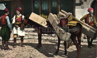 Sarajevo, wood vendor, folklore