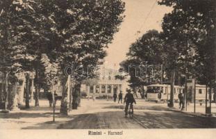 Rimini spa with tram