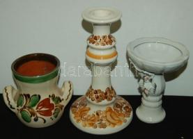 Vegyes porcelán és kerámia tétel
