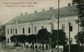 Szatmár Firemen´s Congress 1908, firemen´s barracks