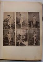 cca 1900: Le Modéle Feminin 101 études en phototypie. Charles Glogau, Nice. 96 akt képet tartalmazó ...