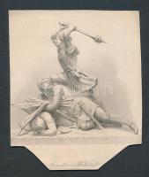 20db klf régi rézmetszet és kőnyomat