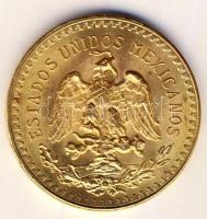 Mexikó 1947. 50P Au "Függetlenség" (br.41.66g/37.5g tiszta arany!) utánveret T:2 /
Mexico ...