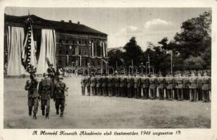 Budapest Honvéd Kossuth Akadémia első tisztavatása 1948