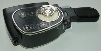 Quarz-M típusú 8mm-es mechanikus kamera bőrtokban