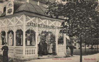 Bártfafürdő Erzsébet fountain (b)