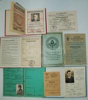 Vegyes ókori kínai bronzpénzek, több díszlapon vagy karikára fűzve dobozban, garancia nélkül! T:vegy...