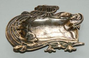 Szecessziós bronz hamutartó / art nouveau ashtray