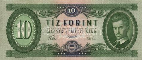 1957. 10Ft + 1960. 10Ft + 1962. 10Ft T:II+,II